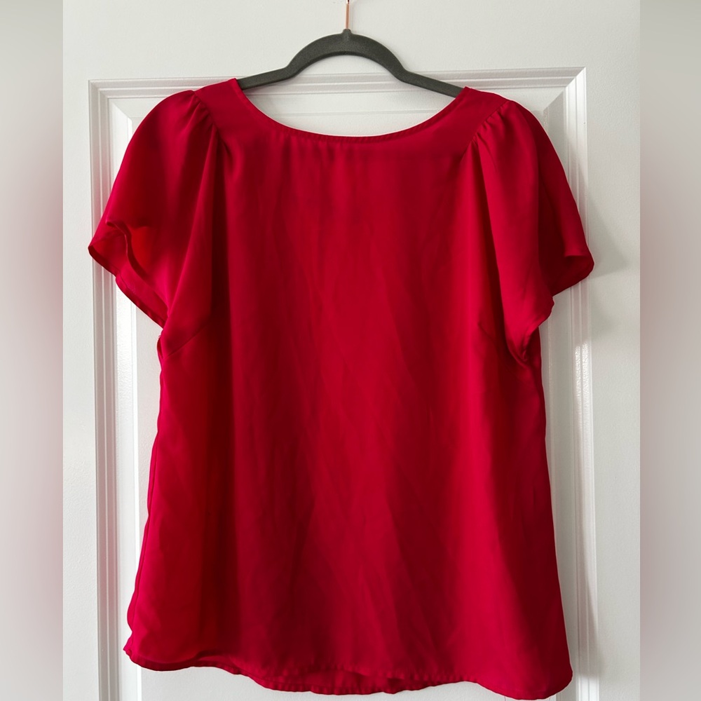 Deep Rose Pink Women's Top